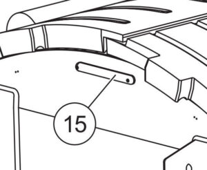 Western CHMSL Kit Poly Hopper II - 60" - 78048-1