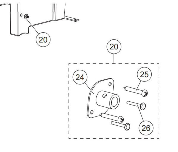 Western Chute Attachment Sleeve- 78262 - Image 2