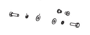 Western 3/8 Well Nut Fastener Kit- 78268