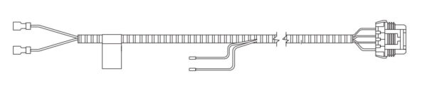 Western Cable Assy Spinner Motor Chute - 78412