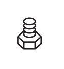 Western Tapping Screw for Base Lug Bolt - 93166