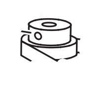 Western Pulley Cogged 12T x 5/16" Bore x 1 11/16" - P2100