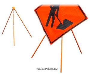 Dicke T55 Tripod Stand for Roll-Up Signs