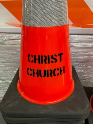 Custom Cone Stenciling